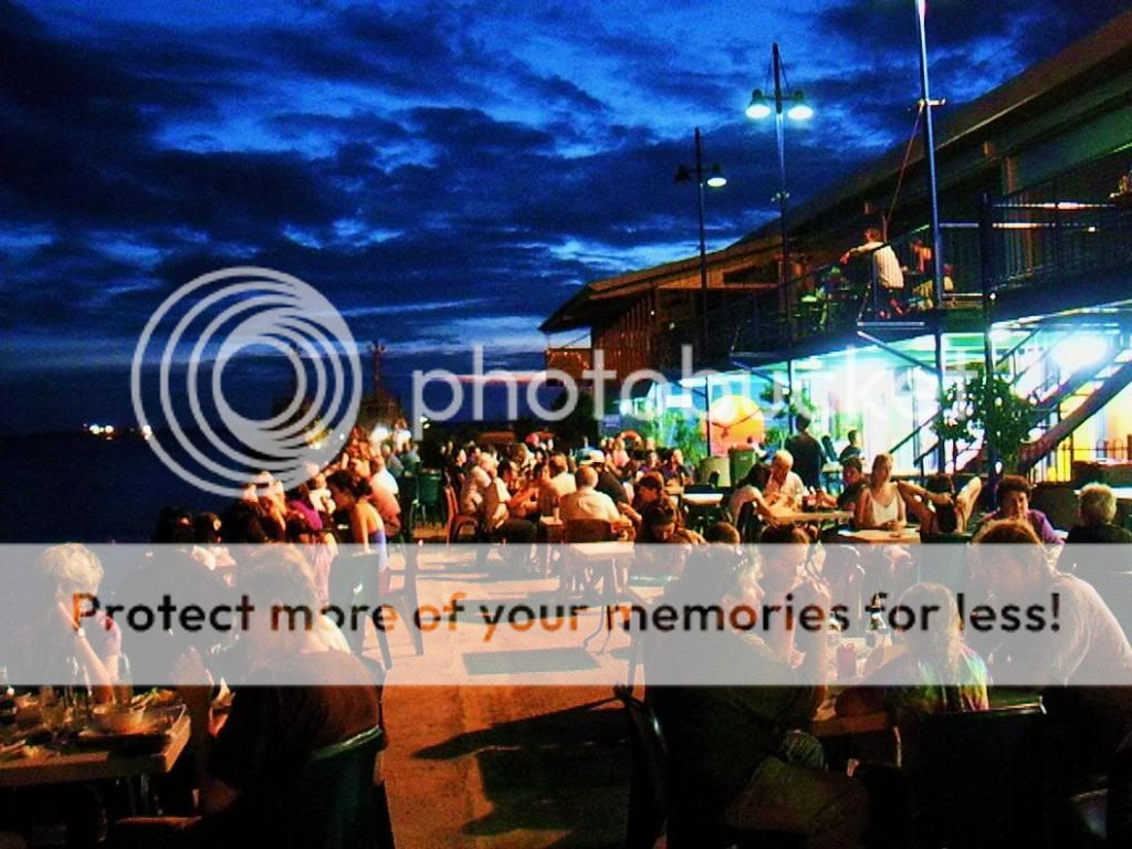 The Wharf, Fish and chips on the first night in Darwin